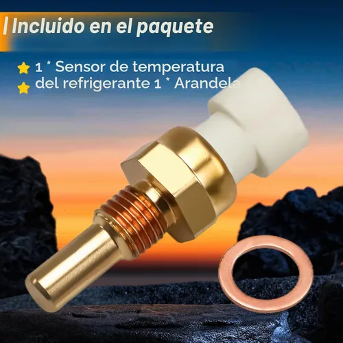 Vista 7 de Sensor de temperatura del refrigerante, sensor de temperatura del agua ECT, interruptor de temperatura compatible con Chevrolet Tahoe Malibu