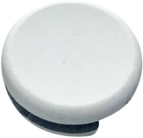 Vista 4 de Huasheng Suda - Tapa de repuesto para joystick para Nintendo 2DS, 3DS, 3DS XL, LL (gris claro)
