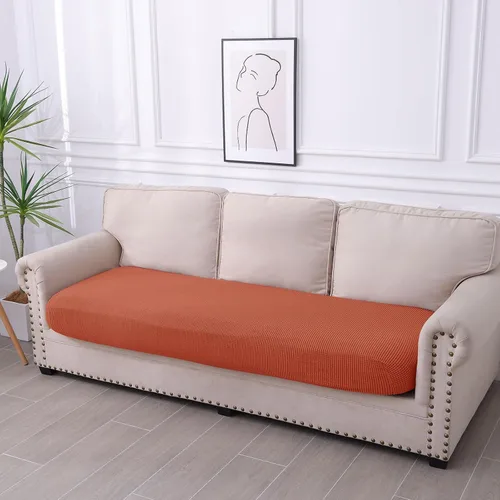Vista 271 de hyha Fundas impermeables para sofá seccional, fundas de cojín Beige
