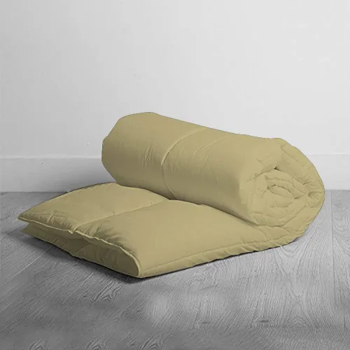 Vista 2 de BedDecor Edredón de relleno de microfibra de 17.64 oz/m² de plumón alternativo súper suave de alta calidad, 600 hilos, sólido 100% algodón egipcio