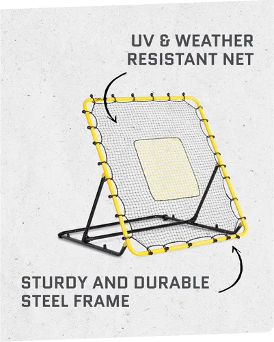 Vista 8 de SKLZ Fielding Trainer - Baseball, Softball & Volleyball Rebounder Net. Enhanced Solo Fielding Practice for Skill Development. High-Performance