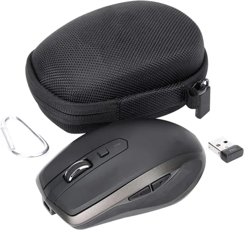 Vista 7 de co2CREA Carcasa rígida de repuesto para Logitech MX Anywhere 3S Anywhere 3 Anywhere 2S Anywhere 2 Compact Performance Mouse (estuche grafito)