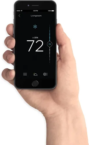 Vista 10 de Termostato Ecobee3 Lite con Wi-Fi, funciona con Amazon Alexa
