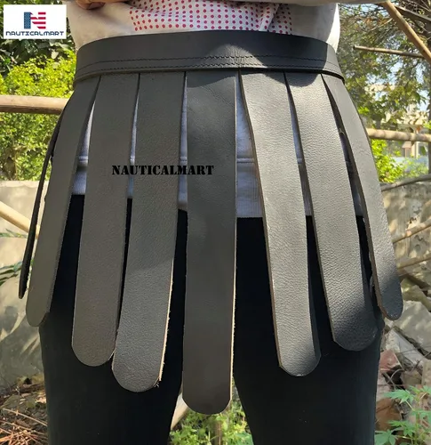 Vista 3 de NauticalMart Cinturón legionario romano medieval disfraz de armadura