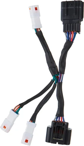 Vista 2 de Kuryakyn 3268 Accesorio de iluminación de motocicleta: Kit adaptador de cableado Plug-&-Play para Honda Gold Wing 2018-19, negro