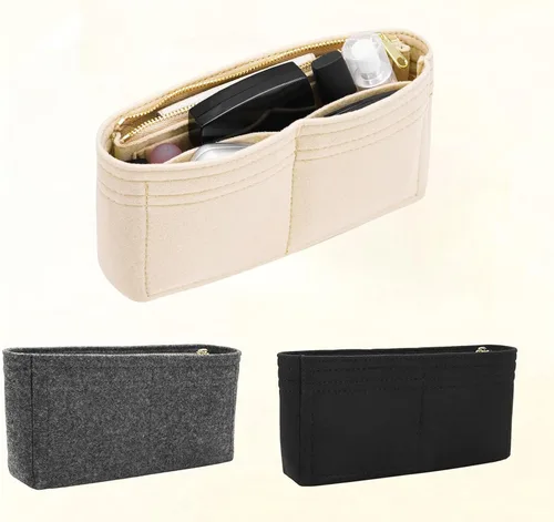 Vista 7 de Organizador de fieltro para bolso pequeño GG Marmont (Mini, beige)