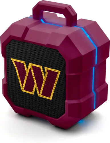 Vista 20 de SOAR NFL Shockbox - Altavoz Bluetooth inalámbrico LED, resistente al agua, IPX4, 5.0 Bluetooth con más de 5 horas de tiempo de reproducción, pequeño