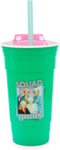 Vista 12 de Silver Buffalo Disney Encanto Family is Everything - Vaso de plástico de 32 onzas con tapa y popote