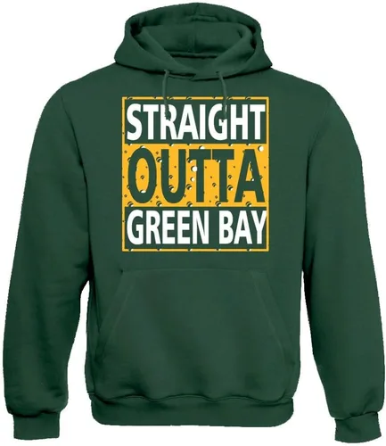Vista 9 de Xtreme Apparrel Straight Outta - Sudadera con capucha para los fanáticos del fútbol
