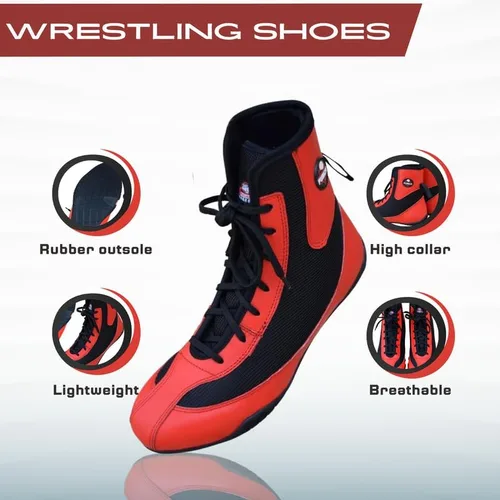 Vista 3 de Rightpunch - Zapatos de boxeo profesionales para hombres y mujeres