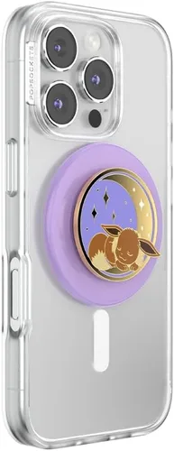 Vista 2 de PopSockets Agarre para teléfono MagSafe con soporte, soporte magnético, parte superior intercambiable, sujeción segura para fundas MagSafe