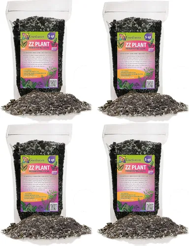 Vista 6 de Eleva tus plantas ZZ con la mezcla orgánica de tierra de Gardenera - Cultiva más saludable y más elegancia - 1 cuarto de galón