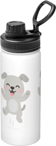 Vista 13 de Astronaut - Hervidor de agua aislado de acero inoxidable Impresión divertida botella de agua aislada Ideal para deportes y viajes