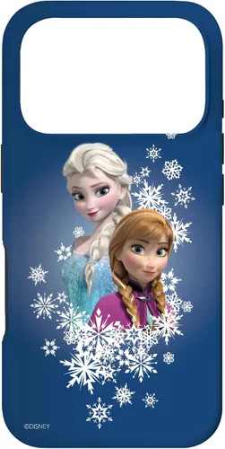 Vista 30 de Disney Frozen Anna and Elsa Sisters and Snowflakes - Carcasa para iPhone 17