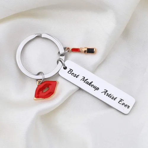 Vista 3 de WSNANG - Llavero de maquillaje, ideal como regalo de salón de belleza para mujer