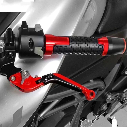 Vista 5 de Palancas de embrague de freno de motocicleta para manillar Yamaha FZ6R FZ 6R FZ-6R 2009 2010 2011 2012 2013 2014 2015 2016 2017 (Color : 1)