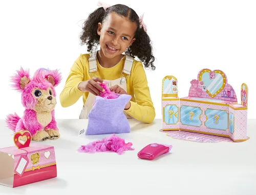 Vista 7 de Little Live Scruff-A-Luvs Cutie Cuts: Afeitar, revelar y estilizar, mascota de peluche rescatada - cachorro rosa