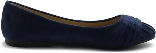 Vista 5 de Ollio - Zapatillas de mujer con piel sintética plisada de color Muliti