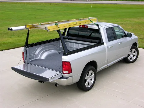 Vista 2 de Access 70566 Adarac - Estante para caja de camioneta Dodge RAM 1500 Quad Cab y cabina regular con caja de 8 pies