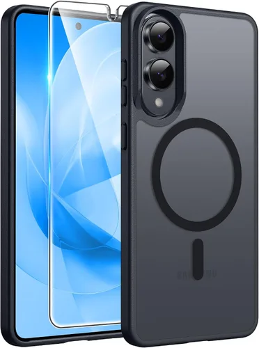Vista 258 de FNTCASE - Funda para iPhone 16 Pro: magnética, mate, translúcida, de grado militar, protectora contra caídas, resistente, fina, duradera y a prueba