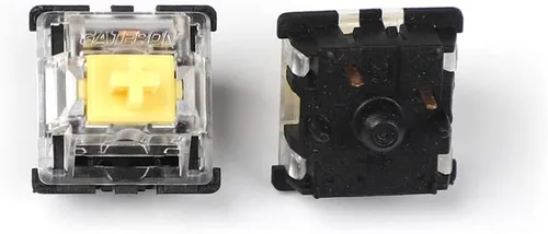 Vista 13 de YMDK Gateron MX Switch - Carcasa transparente de 3 pines y 5 pines para teclado mecánico, compatible con Cherry MX