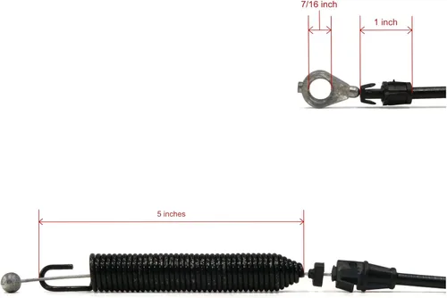 Vista 2 de Cable de embrague de repuesto compatible para cortacésped 532 40 83-19, 532 43 51-10, 408319 , 435110