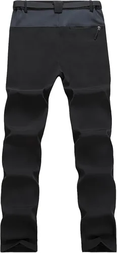 Vista 2 de RTRDE Men's Cargo Pants Waterproof and Windproof Mountaineering Breathable Outdoor Hiking Pants, L-4XL