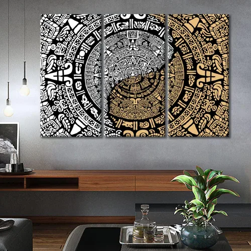 Vista 9 de TUMOVO Lienzo decorativo para pared, pósteres de escena de fantasía del universo Antara, planeta alienígena, ilustraciones de pared para paredes