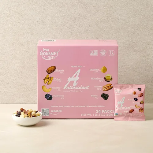 Vista 9 de Daily Gourmet Nuts - Mezcla antioxidante, mezcla saludable de senderos individuales, frutos secos y frutas secas de primera calidad, sin gluten, sin