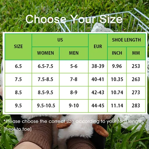 Vista 5 de Lindas pantuflas para mujeres, hombres y niñas, pantuflas de felpa suave y esponjosas para casa, ligeras, acogedoras, para interiores y exteriores
