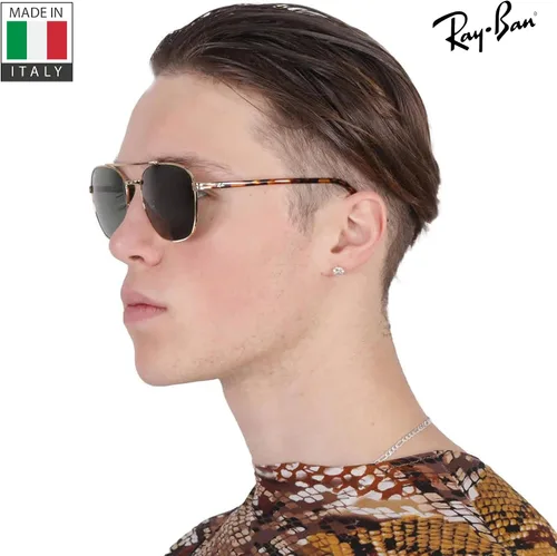 Vista 6 de Ray-Ban RB3688 Square Shaped Sunglasses for Men & Women with Official RAYBAN Eyewear Kit