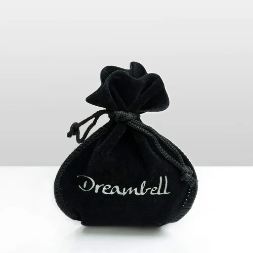 Vista 7 de Dreambell - Collar de acero inoxidable personalizado, con colgante redondo de 1.181 in