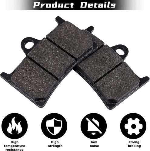 Vista 3 de Pastillas de Freno Delantero y Trasero para Yamaha FZ1 FZ6 FZ8 YZF R1/R6/R6S/ R7 XSR900 XSR700 MT07 MT09