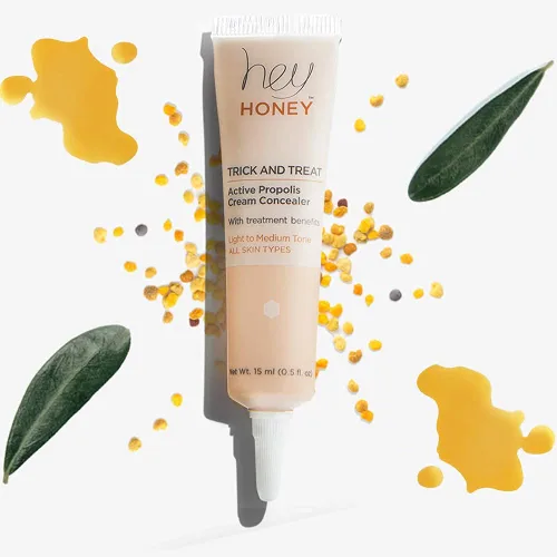 Vista 8 de Hey Honey Trick and treat Corrector en crema de propóleo activo, 0.5 onzas