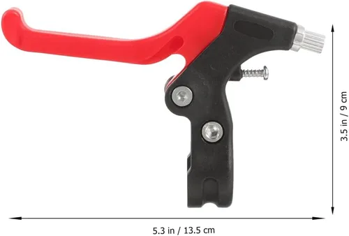 Vista 9 de BESPORTBLE 1 par de bicicleta mango de freno accesorios de bicicleta mango de bicicleta empuñaduras de bicicleta Agarraderas de metal universal