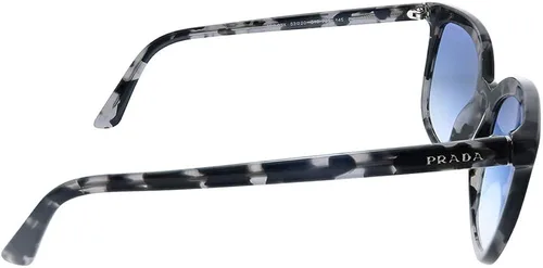 Vista 3 de Prada PR 03XS 5 1072 - Almohada de plástico gris Habana con lente de espejo azul