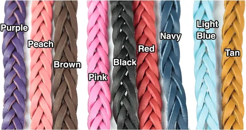 Vista 6 de Pulsera de cuero genuina, difusor de aceites esenciales