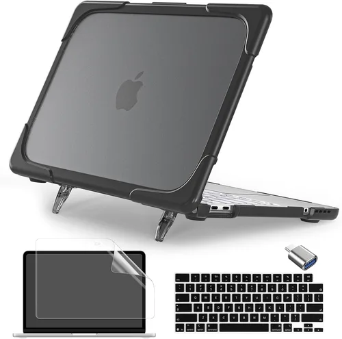Vista 15 de Batianda Funda resistente para MacBook Neo de 13 pulgadas 2026, índigo