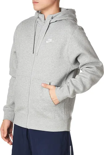 Vista 2 de Nike Men's Sportswear Club Full Zip-Up Hoodie