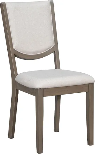 Vista 6 de Merax Juego de mesa de comedor extensible de 7 piezas para 6, mesa de cocina rectangular con 6 sillas tapizadas y respaldo curvado para comedor