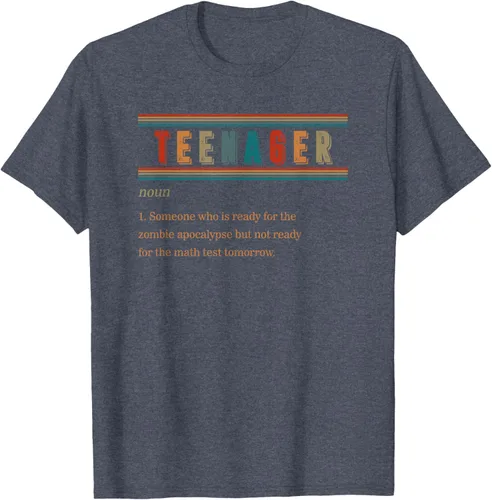 Vista 43 de Camiseta divertida de regalo de cumpleaños para niñas y niños y adolescentes, Negro, S