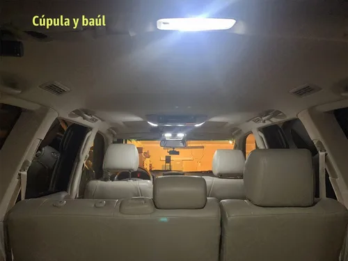 Vista 5 de Paquete de kit de luces interiores LED de 18 piezas GX470 Compatible con Lexus GX470 2003 2004 2005 2006 2007 2008 2009 Iluminación LED