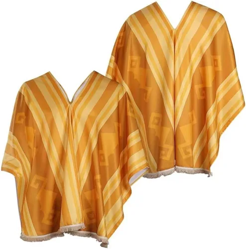 Vista 3 de Disfraz de Brun para adultos, disfraz de Camilo, capa de capa, bata para Halloween, uniforme y camisas