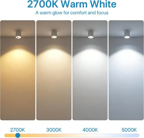 Vista 7 de Brightever Bombillas LED PAR20, bombillas de inundación equivalentes a 50 W, regulables, blanco cálido de 2700 K, bombilla PAR20 de ahorro de 2700K
