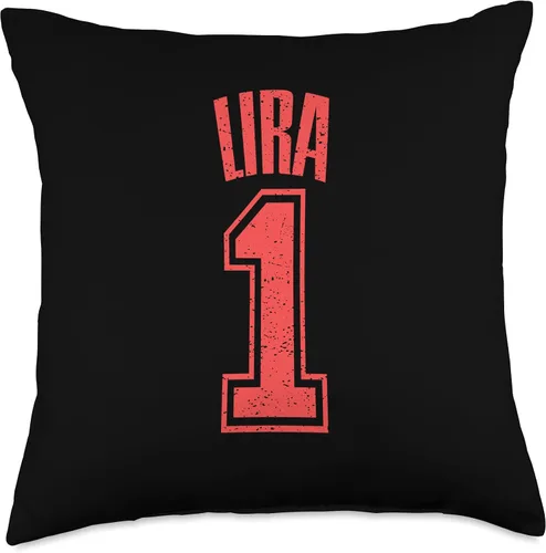 Vista 4 de Lira Supporter Number 1 Biggest Fan Throw Pillow