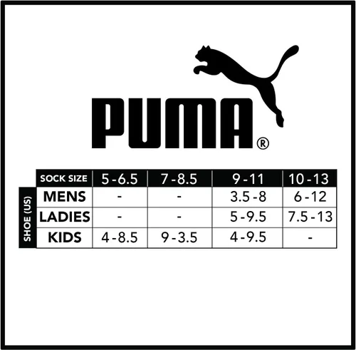 Vista 4 de PUMA Paquete de 6 calcetines para hombre