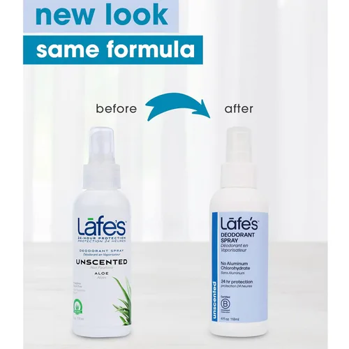 Vista 2 de Lafe's Desodorante natural Desodorante natural sin aluminio de 4 onzas Sin parabenos y sin bicarbonato de sodio con protección las 24 horas