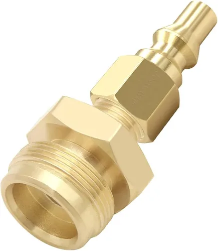 Vista 3 de Joywayus Kit de adaptador de eliminación de propano macho de 1/4 pulgada a