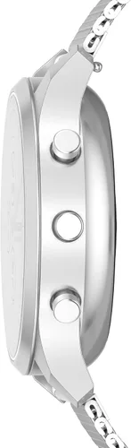 Vista 3 de Skagen Jorn - Reloj inteligente híbrido Gen 6 de 1496in con Alexa integrado frecuencia cardíaca oxígeno en sangre y notificaciones de teléfono