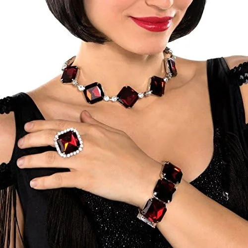 Vista 3 de Conjunto de joyas de rubí